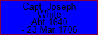 Capt. Joseph White
