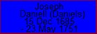 Joseph Daniell (Daniels)