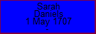 Sarah Daniels