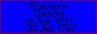 Ebenezer Daniels