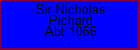 Sir Nicholas Pichard