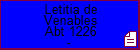 Letitia de Venables