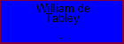 William de Tabley