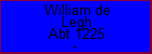 William de Legh