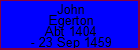 John Egerton