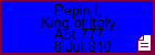 Pepin I, King of Italy