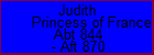 Judith Princess of France
