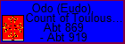 Odo (Eudo), Count of Toulouse & Rouergue