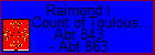 Raimond I Count of Toulouse & Rouergue