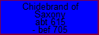 Chidebrand of Saxony