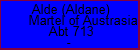 Alde (Aldane) Martel of Austrasia