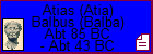 Atias (Atia) Balbus (Balba)