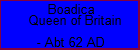 Boadica Queen of Britain