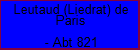 Leutaud (Liedrat) de Paris