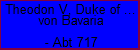 Theodon V, Duke of Bavaria von Bavaria
