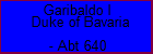 Garibaldo I Duke of Bavaria