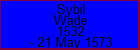 Sybil Wade