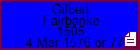 Gilbert Fairbanke