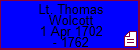 Lt. Thomas Wolcott