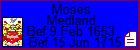 Moses Medland