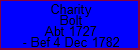 Charity Bolt