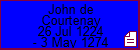 John de Courtenay
