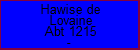 Hawise de Lovaine
