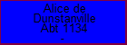 Alice de Dunstanville