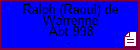 Ralph (Raoul) de Warrenne