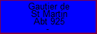 Gautier de St Martin