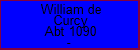 William de Curcy