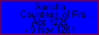 Sancha Countess of Provence