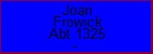 Joan Frowick