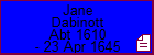 Jane Dabinott