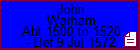 John Warham