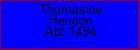 Thomasine Hendon