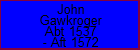 John Gawkroger