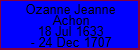Ozanne Jeanne Achon