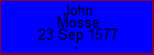 John Mosse