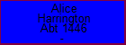 Alice Harrington