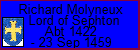Richard Molyneux Lord of Sephton