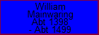 William Mainwaring