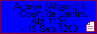 Aubrey (Alberic) II Count de Dammartin
