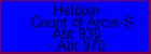 Helpuin Count of Arcis-Sur-Aube