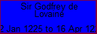 Sir Godfrey de Lovaine