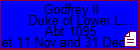 Godfrey II Duke of Lower Lorraine