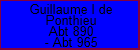 Guillaume I de Ponthieu
