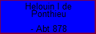 Helouin I de Ponthieu