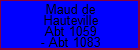 Maud de Hauteville