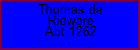 Thomas de Ridware